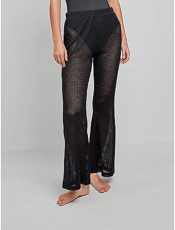 Pantalon long crochet