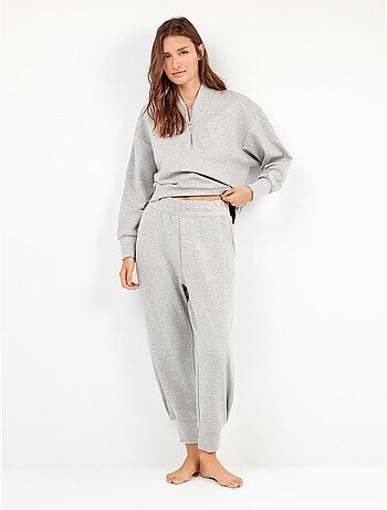 Pantalon long double toucher doux