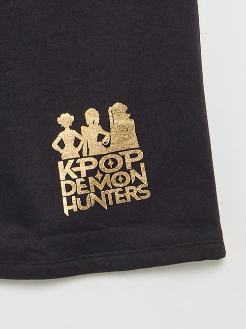 Pantalon long en polaire 'K-Pop Demon Hunters' - Kiabi Pantalon long en polaire 'K-Pop Demon Hunters' - Kiabi