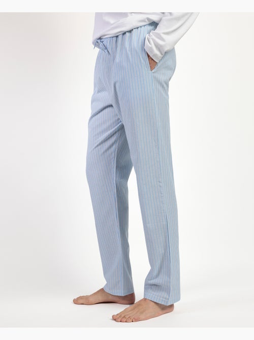 Pantalon long en popeline compacte pour homme ADMAS HOME - Kiabi