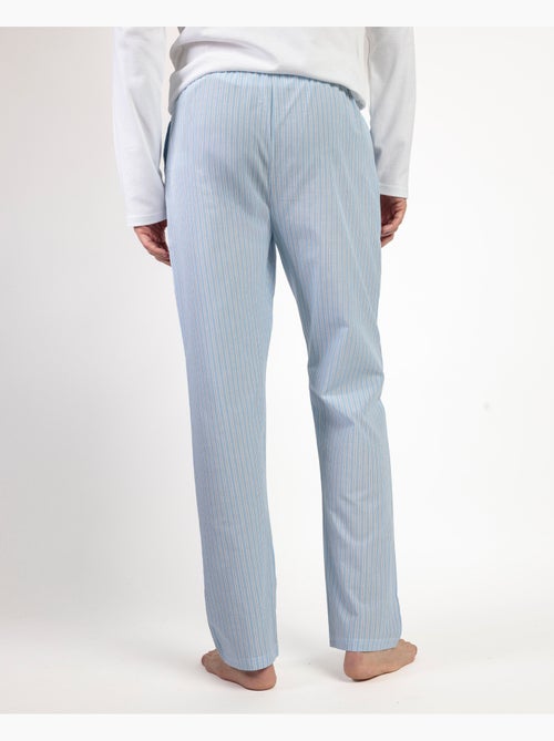 Pantalon long en popeline compacte pour homme ADMAS HOME - Kiabi