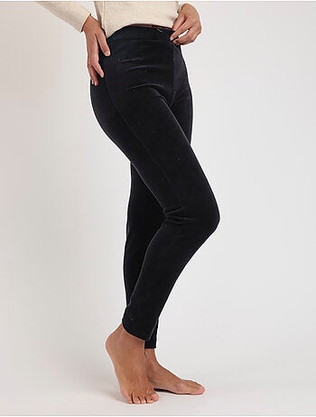 Pantalon long en velours côtelé extensible pour femme ADMAS