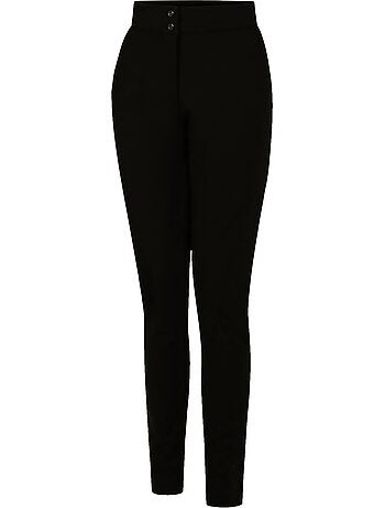 Pantalon long et uni à taille mi-haute ajustable upshape - dare 2b