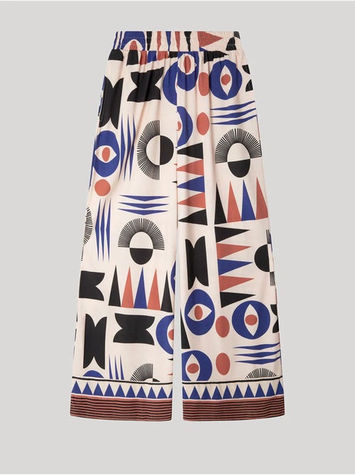 Pantalon long motifs géométriques - Kiabi Pantalon long motifs géométriques - Kiabi