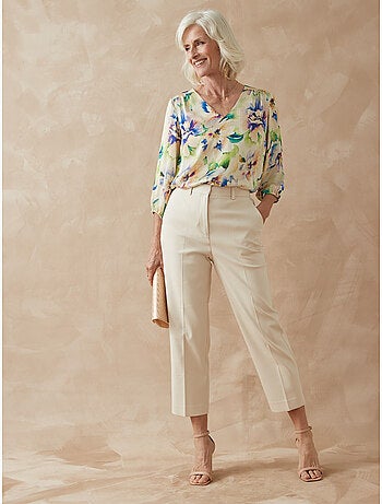 Pantalon longueur 7/8ème en toile - DAXON