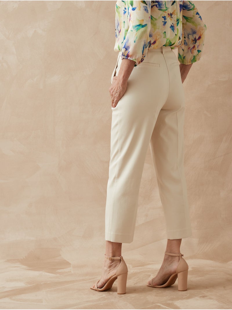 Pantalon longueur 7/8ème en toile - DAXON Beige - Kiabi