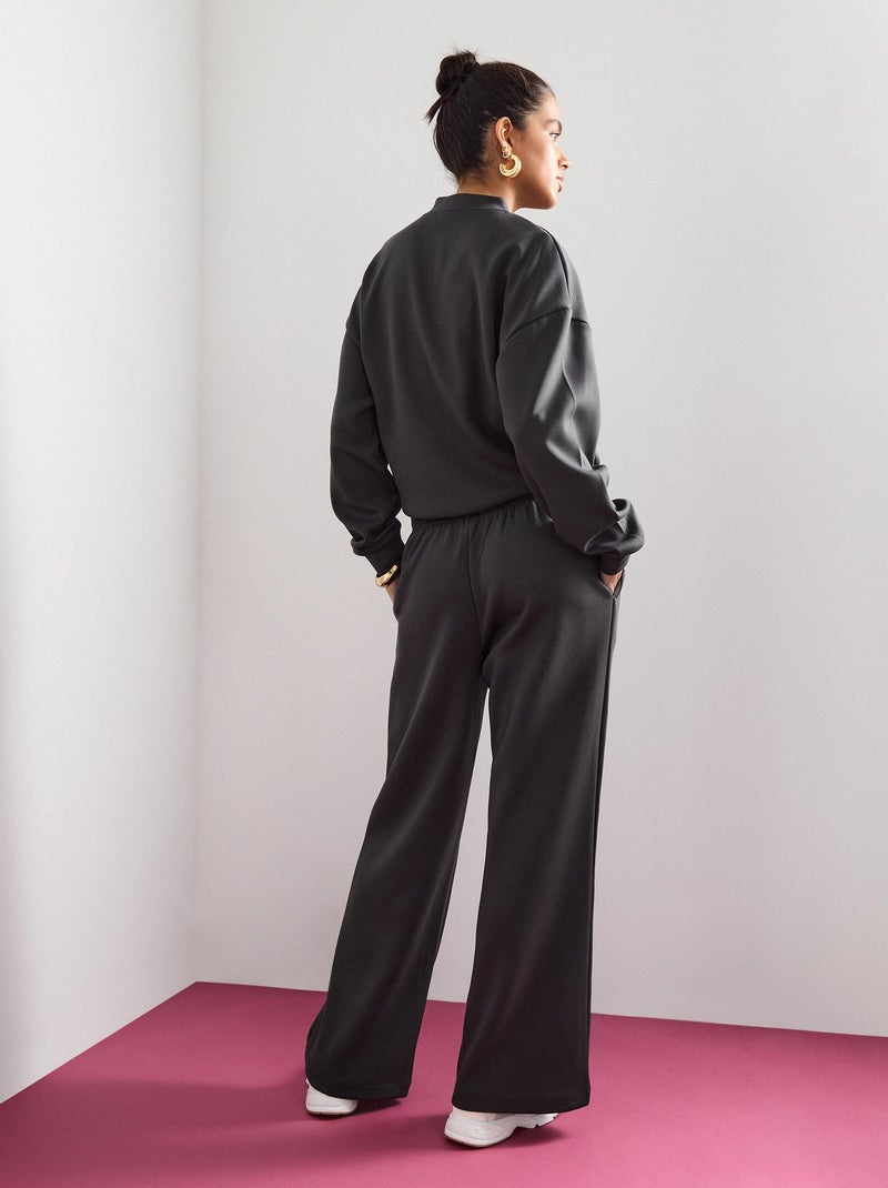 Pantalon 'Loose Fit', MO Fashion Gris - Kiabi