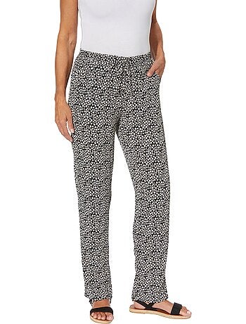 Pantalon Lot De 2 - Taille Courte - Moda Vilona