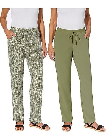 Pantalon Lot De 2 - Taille Standard - Moda Vilona