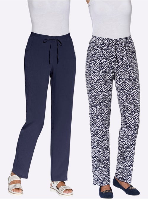 Pantalon Lot De 2 - Taille Standard - Witt - Lot de Le lot (2 ) - Kiabi