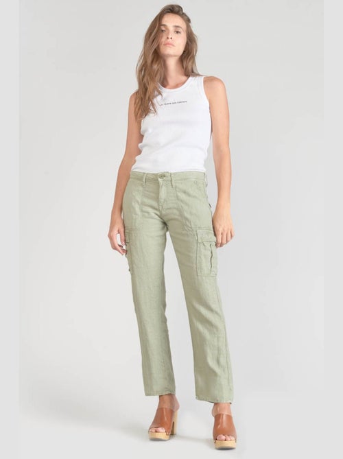 Pantalon LOUISA carotte 'Le Temps Des Cerises' - Kiabi