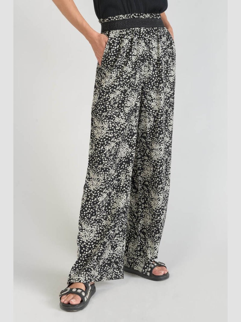 Pantalon LUISA droit 'Le Temps Des Cerises' Noir - Kiabi