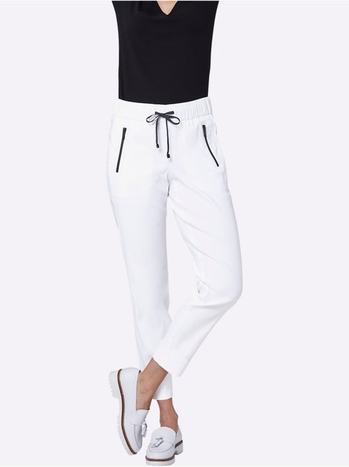Pantalon Lyocell (tencel) - Taille Standard - Helline - Kiabi