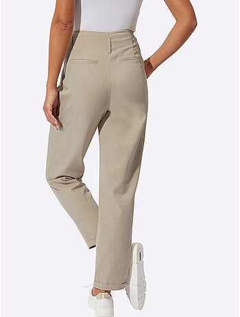 Pantalon Qualité Lyocell Estivale - Taille Courte - Helline