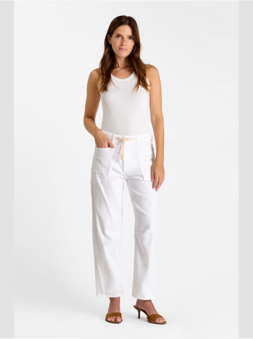 Pantalon madie loose, large en jeans 'le temps des cerises' - Kiabi Pantalon madie loose, large en jeans 'le temps des cerises' - Kiabi