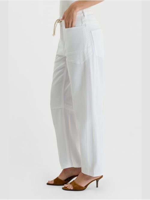 Pantalon madie loose, large en jeans 'le temps des cerises' - Kiabi Pantalon madie loose, large en jeans 'le temps des cerises' - Kiabi