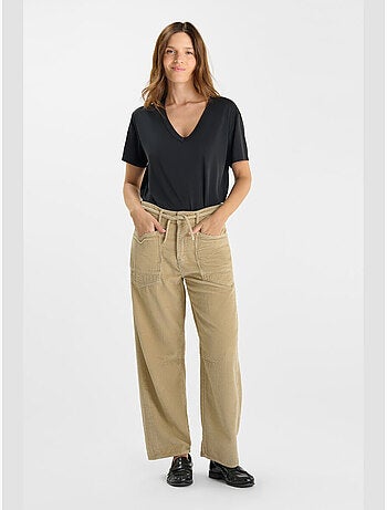 Pantalon MADIE loose, large 'Le Temps Des Cerises'