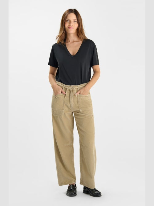 Pantalon MADIE loose, large 'Le Temps Des Cerises' - Kiabi