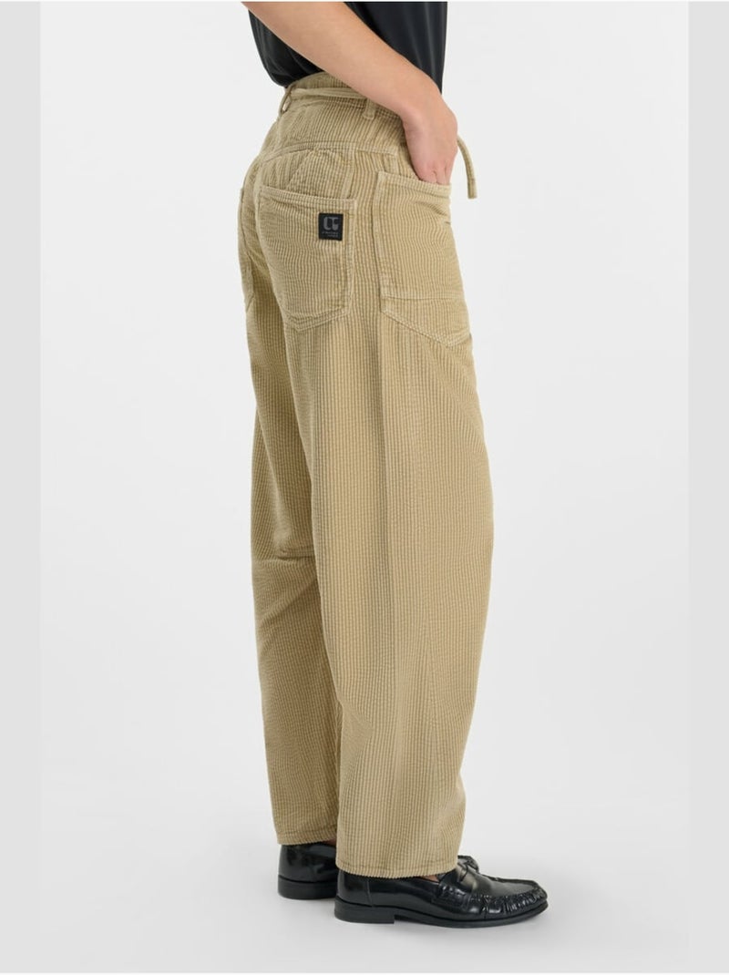 Pantalon MADIE loose, large 'Le Temps Des Cerises' Beige - Kiabi