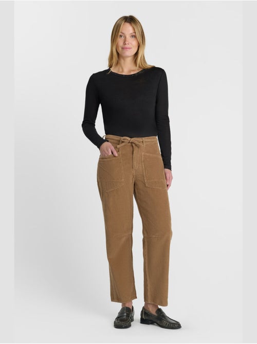 Pantalon madie loose, large 'le temps des cerises' - Kiabi Pantalon madie loose, large 'le temps des cerises' - Kiabi