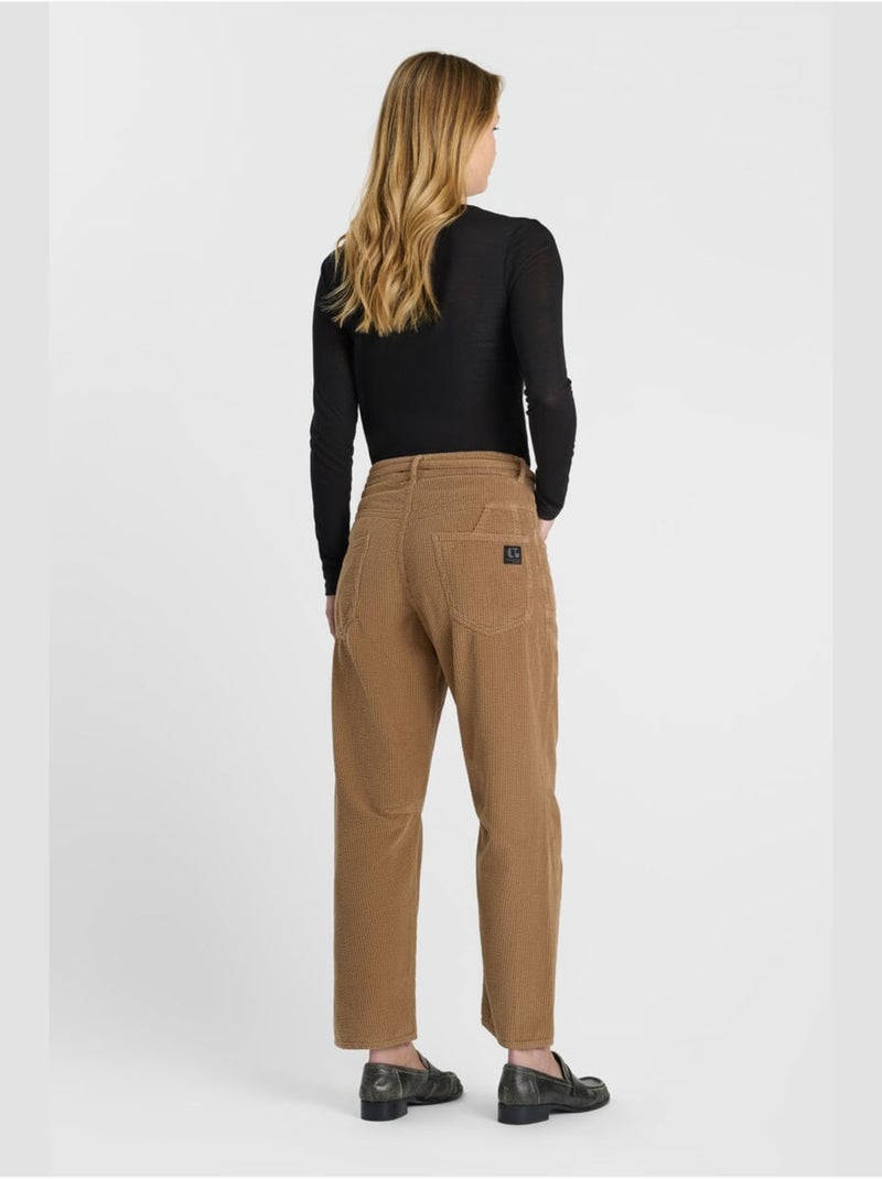 Pantalon madie loose, large 'le temps des cerises' Beige - Kiabi