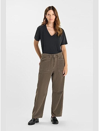 Pantalon MADIE loose, large 'Le Temps Des Cerises'
