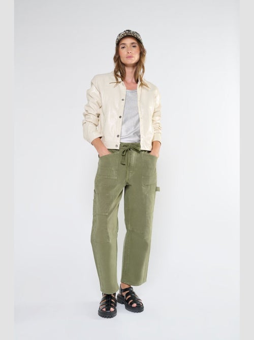 Pantalon MADIE loose, large 'Le Temps Des Cerises' - Kiabi