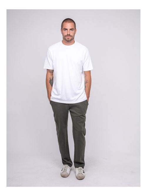 Pantalon maille cargo VALDO - Kiabi