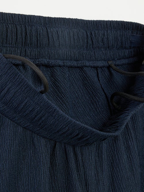 Pantalon maille crêpe - So Easy - Kiabi