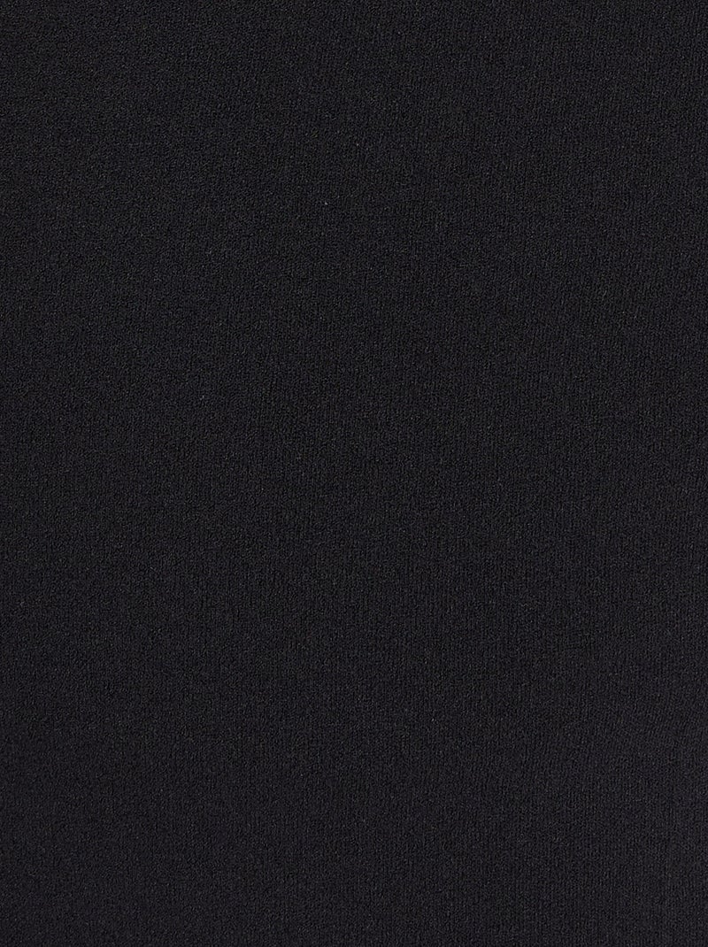 Pantalon maille crêpe stretch liserés côtés - Damart Noir - Kiabi