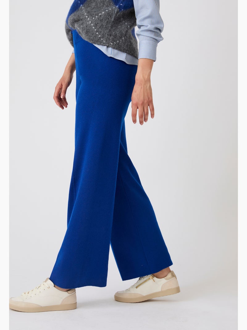 Pantalon maille enfilable thermolactyl - damart Bleu - Kiabi