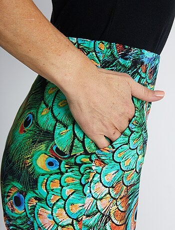 Pantalon maille fluide taille élastiquée