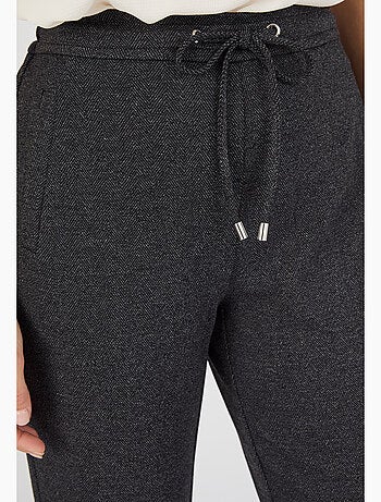 Pantalon maille jacquard enfilable - Damart