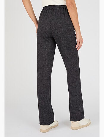 Pantalon maille jacquard enfilable - Damart
