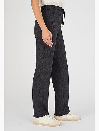 Pantalon maille jacquard enfilable - Damart