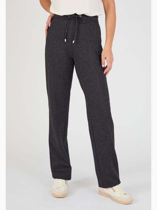 Pantalon maille jacquard enfilable - Damart - Kiabi