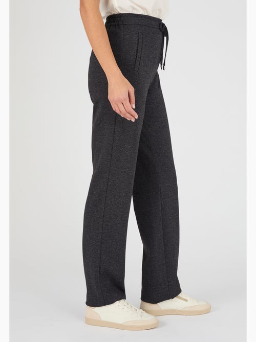 Pantalon maille jacquard enfilable - Damart - Kiabi