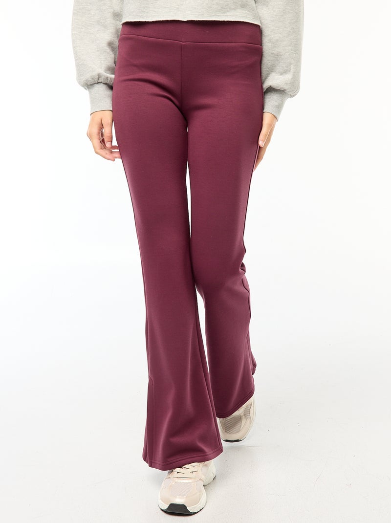 NAME IT Pant Nkfnuni Pantalon Bootcut Fille - Coupe Évasée Confortable Et Tendance