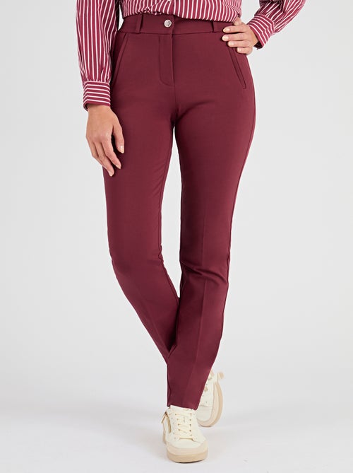 Pantalon maille milano bi-extensible Perfect Fit by Damart - Damart - Kiabi