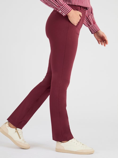 Pantalon maille milano bi-extensible Perfect Fit by Damart - Damart - Kiabi