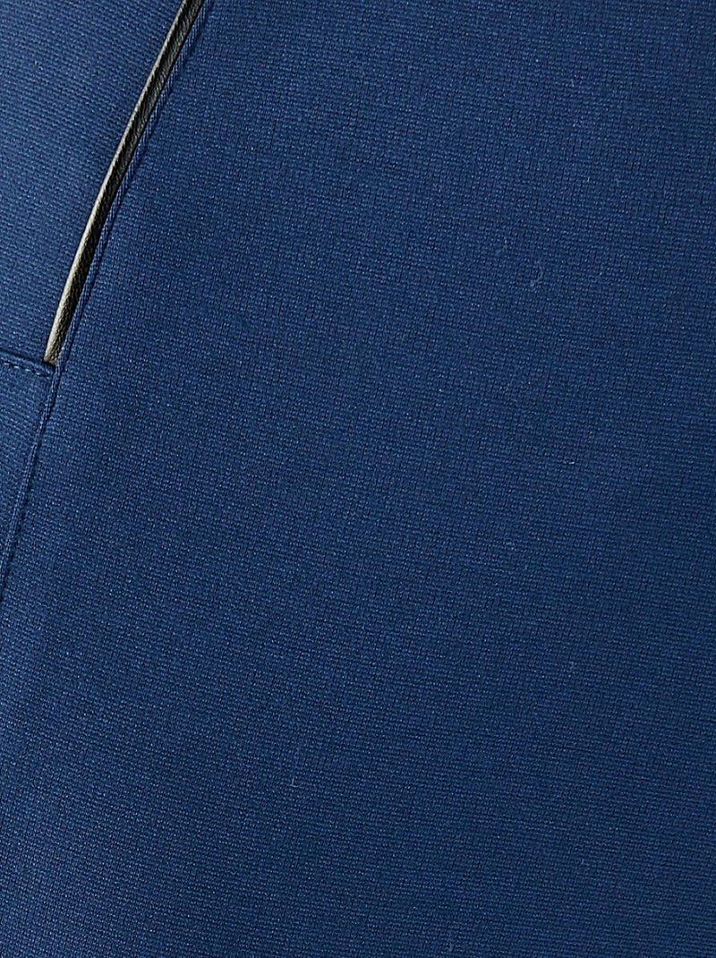 Pantalon maille milano enfilable - Damart Bleu marine - Kiabi