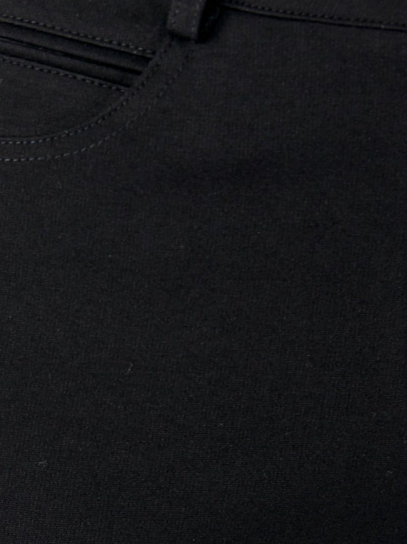 Pantalon maille milano Perfect Fit by Damart - Damart Noir - Kiabi