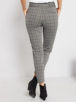 Pantalon maille milano slim - Kiabi