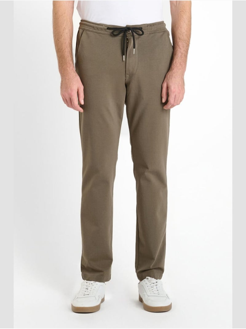 Pantalon MALO jogpant 'Le Temps Des Cerises' Kaki - Kiabi
