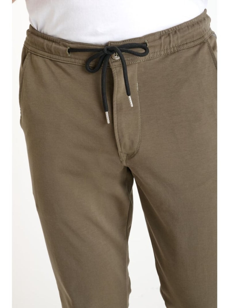 Pantalon MALO jogpant 'Le Temps Des Cerises' Kaki - Kiabi