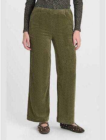 Pantalon margegi droite 'le temps des cerises'