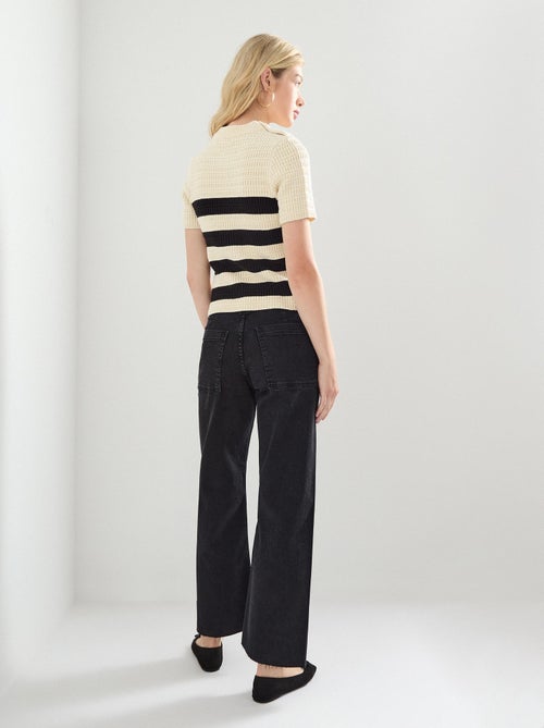 Pantalon marin, MO Fashion - Kiabi