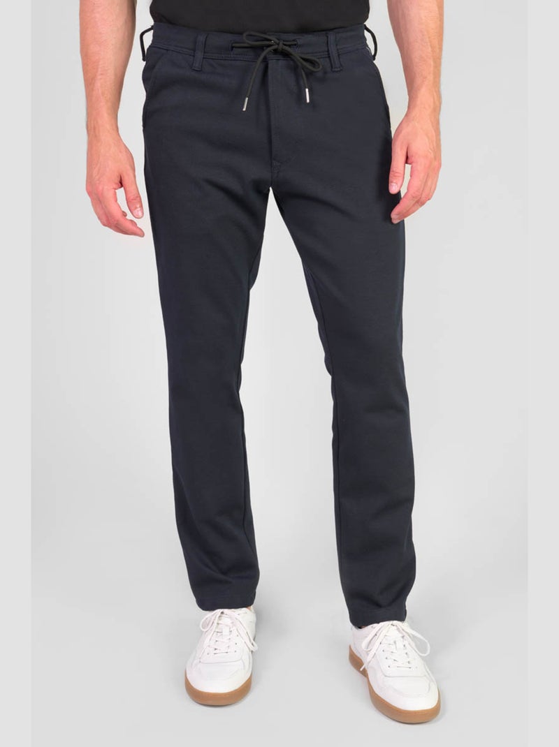 Pantalon MARO droite 'Le Temps Des Cerises' Bleu - Kiabi