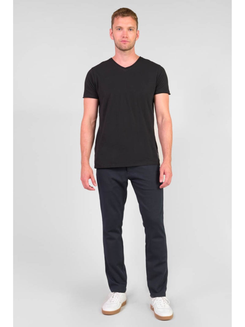 Pantalon MARO droite 'Le Temps Des Cerises' Bleu - Kiabi