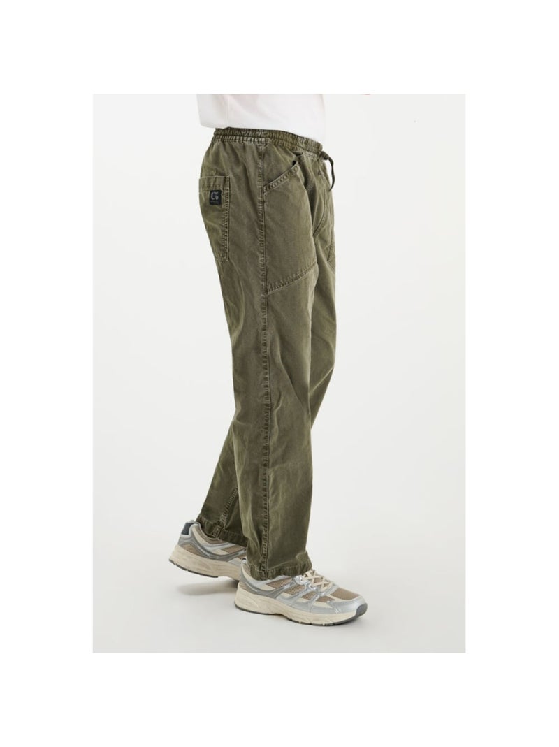 Pantalon MARTIN loose, large 'Le Temps Des Cerises' Kaki - Kiabi